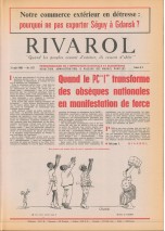 RIVAROL N°1537 du 21 août...