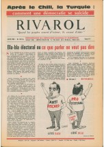 RIVAROL N°1541 (noté...