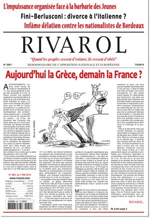 Rivarol n°2951 version numérique (PDF)