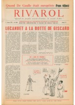 RIVAROL N°1460 du 1er...