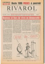 RIVAROL N°1467 du 22 mars...