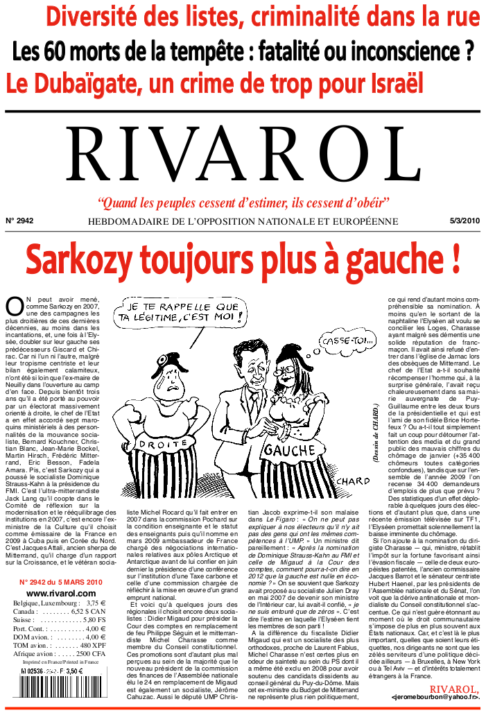 Rivarol n°2942 version numérique (PDF)