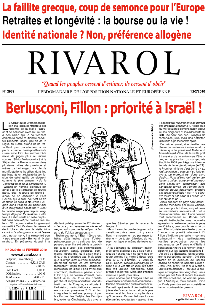 Rivarol n°2939 version numérique (PDF)