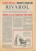 RIVAROL N°1492 du 27...