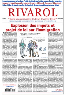 Dernier numéro Rivarol