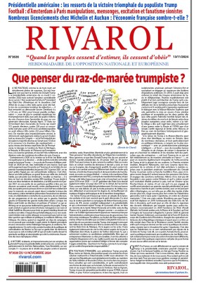 Dernier numéro Rivarol