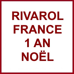 Rivarol 1 ans noël