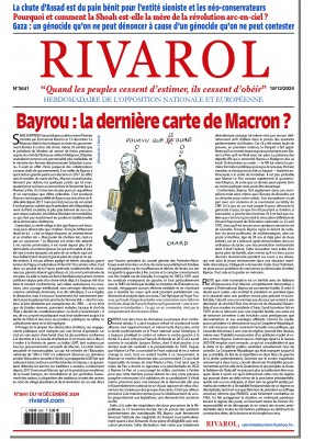 Dernier numéro Rivarol