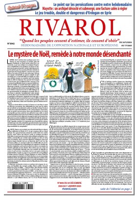 Dernier numéro Rivarol