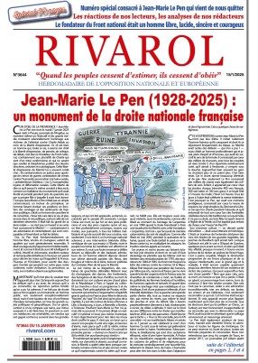 Dernier numéro Rivarol