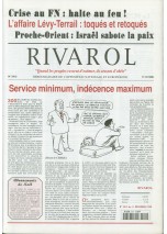 RIVAROL N°2412 du 11...
