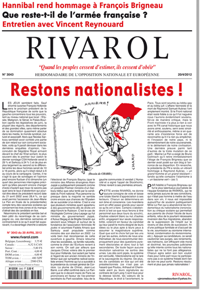 Rivarol n°3043 version numérique (PDF)