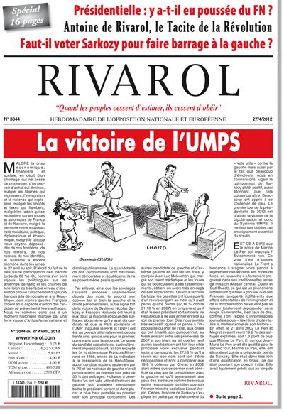 Rivarol n°3044 version numérique (PDF)