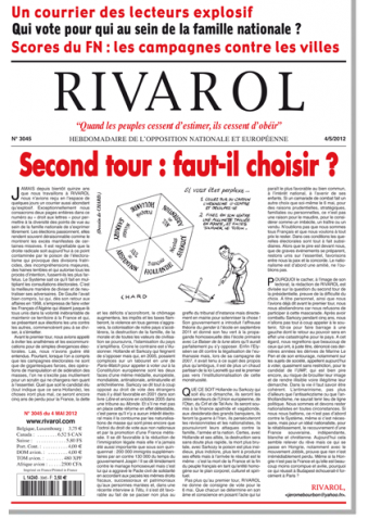 Rivarol n°3045 version numérique (PDF)