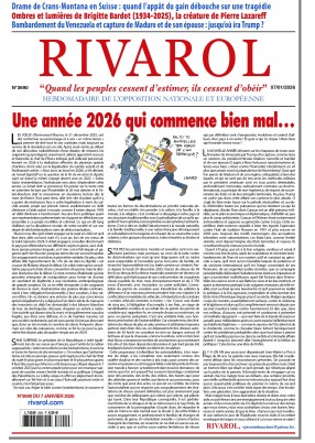 Dernier numéro Rivarol