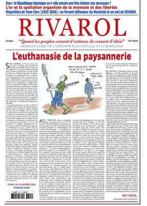 Dernier numéro Rivarol