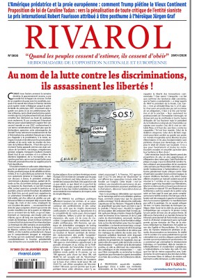 Dernier numéro Rivarol