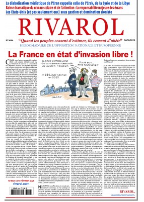 Dernier numéro Rivarol