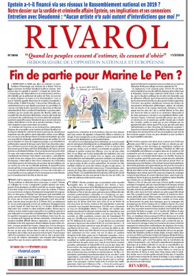 Dernier numéro Rivarol