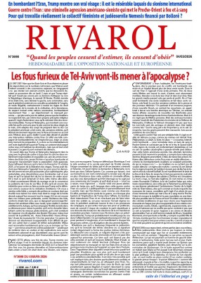 Dernier numéro Rivarol