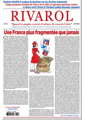 Dernier numéro Rivarol