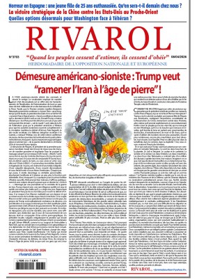 Dernier numéro Rivarol
