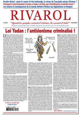 Dernier numéro Rivarol