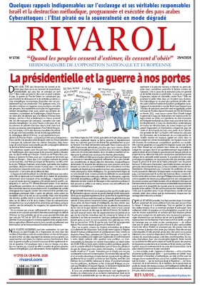 Dernier numéro Rivarol