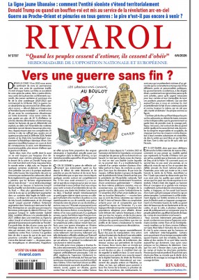 Dernier numéro Rivarol