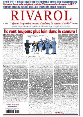 Dernier numéro Rivarol