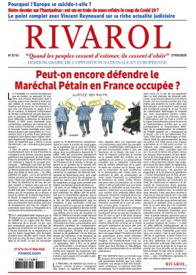 Dernier numéro Rivarol
