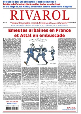 Dernier numéro Rivarol