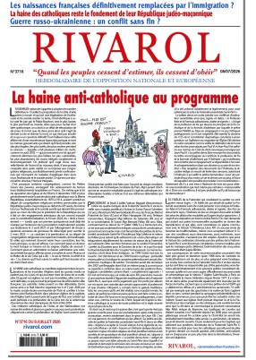 Dernier numéro Rivarol