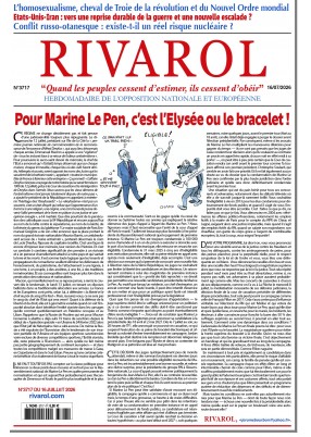 Dernier numéro Rivarol