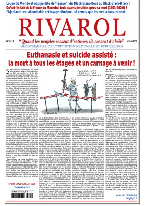 Dernier numéro Rivarol
