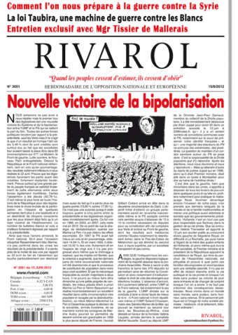 Rivarol n°3051 version numérique (PDF)