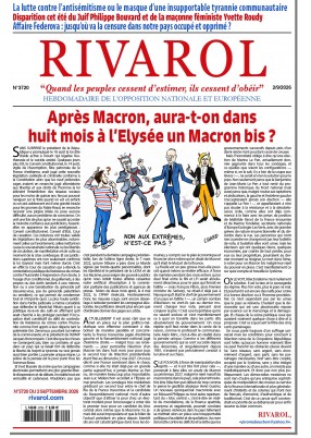 Dernier numéro Rivarol