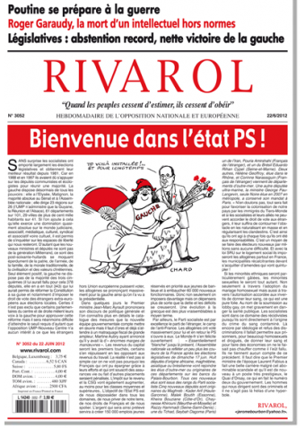Rivarol n°3052 version numérique (PDF)