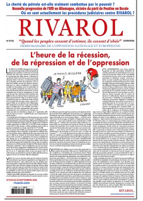 Dernier numéro Rivarol