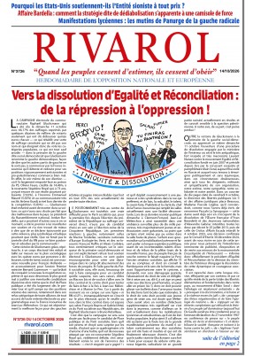 Dernier numéro Rivarol