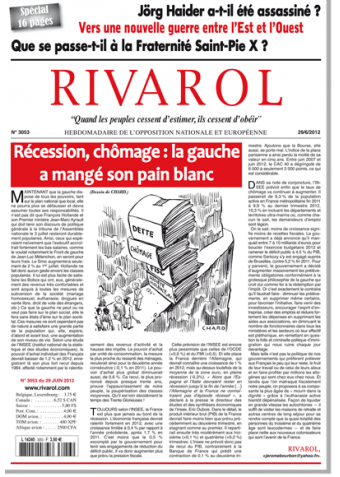 Rivarol n°3053 version numérique (PDF)