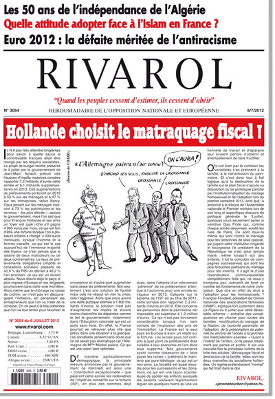 Rivarol n°3054 version numérique (PDF)