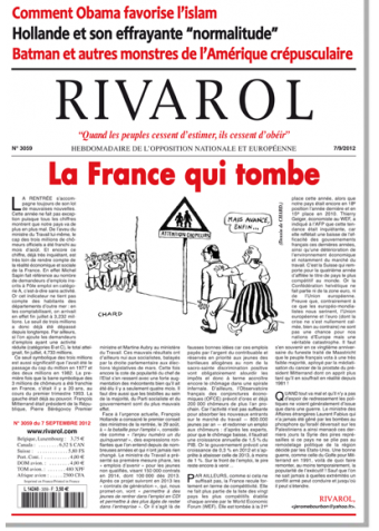 Rivarol n°3059 version numérique (PDF)