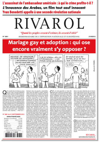 Rivarol n°3061 version numérique (PDF)