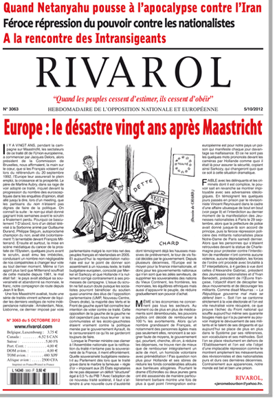 Rivarol n°3063 version numérique (PDF)