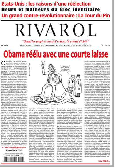 Rivarol n°3068 version numérique (PDF)
