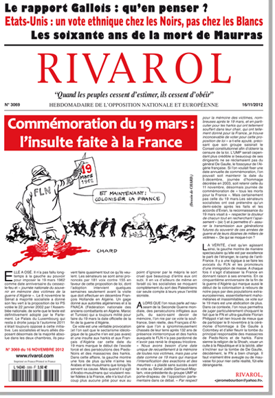 Rivarol n°3069 version numérique (PDF)