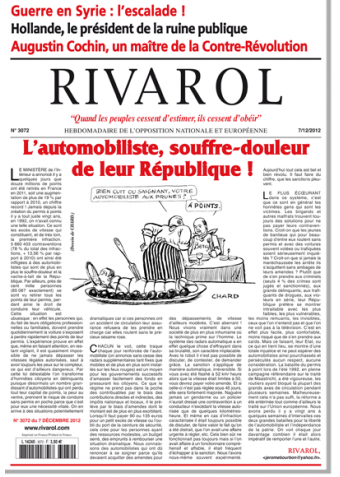 Rivarol n°3072 version numérique (PDF)