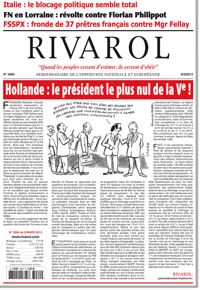 Rivarol n°3084 version numérique (PDF)