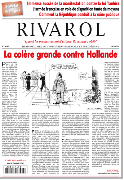 Rivarol n°3087 version numérique (PDF)